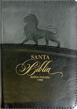 SANTA BIBLIA -EXPRESIN NEGRO/GRIS LEN- (BOLSILLO/PIEL/CIERRE)