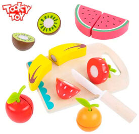 JUEGO CORTAR FRUTAS -CUTTING FRUITS- (C/17 PZS.)