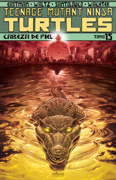 TEENAGE MUTANT NINJA TURTLES CABEZA DE PIEL #15 (COVER A)
