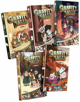 PAQUETE GRAVITY FALLS (C/5 LIBROS) -COMICS-