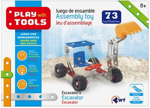 JUEGO DE ENSAMBLE -EXCAVADORA- (PLAY WHIT TOOLS)