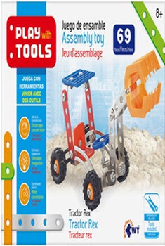 JUEGO DE ENSAMBLE -TRACTOR REX- (PLAY WHIT TOOLS)