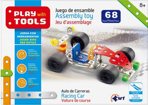 JUEGO DE ENSAMBLE -AUTO DE CARRERAS- (PLAY WHIT TOOLS)