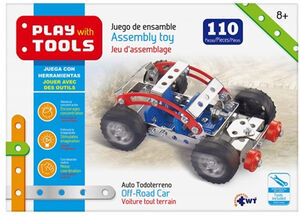 JUEGO DE ENSAMBLE -AUTO TODOTERRENO- (PLAY WHIT TOOLS)