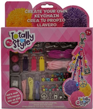 CREA TU PROPIO LLAVERO -TOTALLY MY STYLE- (C/HILO/DIJES/BROCHES)