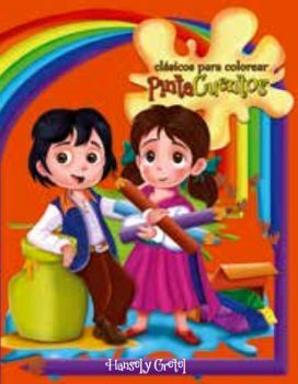 CLASICOS PARA COLOREAR PINTA C. -HANSEL Y GRETEL- (C/CRAYOLAS)