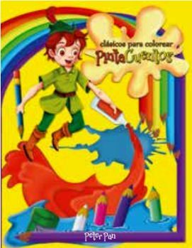 CLASICOS PARA COLOREAR PINTA C. -PETER PAN- (C/CRAYOLAS)