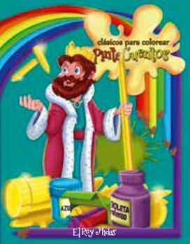 CLASICOS PARA COLOREAR PINTA C. -EL REY MIDAS- (C/CRAYOLAS)