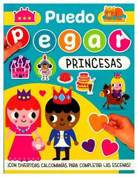 LIBRO INFANTIL PUEDO PEGAR: PRINCESAS