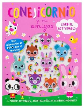 LIBRO INFANTIL DE ACTIVIDADES: CONEJICORNIO Y SUS AMIGOS