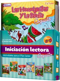 INICIACION LECTORA -COQUITO- 3/6AOS PACK C/6 LIBROS
