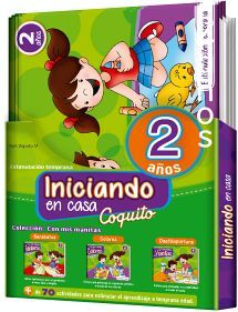 INICIANDO EN CASA -COQUITO- 2AOS PACK C/3 LIBROS (COL.CON MIS MA