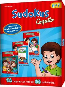 SUDOKUS -COQUITO- 6/7AOS PACK C/3 LIBROS (SERIE 1)