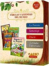 FABULAS Y LEYENDAS DEL MUNDO  -COQUITO- PACK C/4 LIBROS