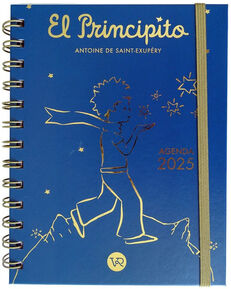 AGENDA EL PRINCIPITO 2025 -AZUL-         (ANILLADA/EMP.)