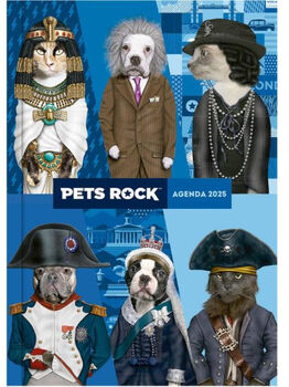 AGENDA PETS ROCK 2025 -HISTORIA/AZUL-