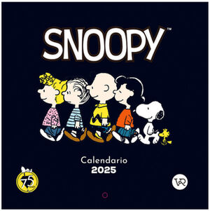CALENDARIO SNOOPY 2025 -NEGRO-