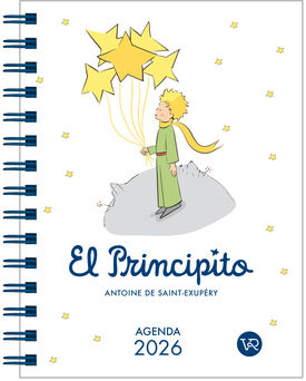 AGENDA EL PRINCIPITO 2026 -BLANCA- (ANILLADA)