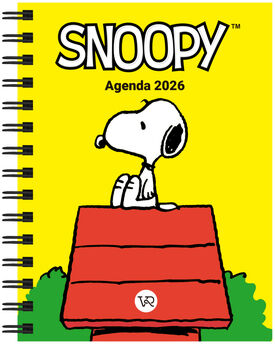 AGENDA SNOOPY 2026 -AMARILLA- (ANILLADA)