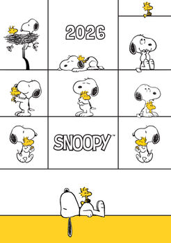 AGENDA SNOOPY 2026 -ANIVERSARIO BLANCA-
