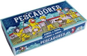 PESCADORES -JUEGO DE MESA- (3 FICHAS+81 CARTAS+1 TIMBRE)