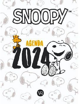 AGENDA SNOOPY 2024 -BLANCA-               (ANILLADA)
