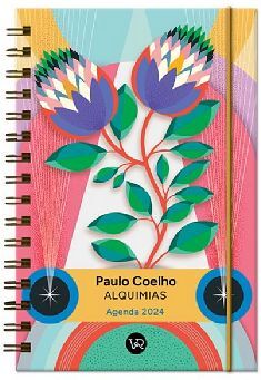 AGENDA PAULO COELHO 2024 -ALQUIMIAS TULIPANES- (ANILLADA)