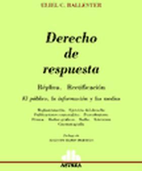 DERECHO DE RESPUESTA