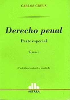 DERECHO PENAL, PARTE ESPECIAL (2 TOMOS)