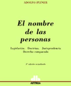 NOMBRE DE LAS PERSONAS, EL
