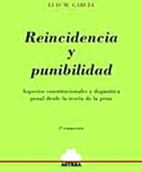 REINCIDENCIA Y PUNIBILIDAD