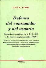 DEFENSA DEL CONSUMIDOR Y DEL USUARIO