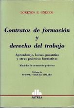 CONTRATOS DE FORMACION Y DERECHO DEL TRABAJO
