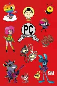 PINCHE CUADERNO ROJO