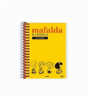 AGENDA PERPTUA MAFALDA & FRIENDS -AMARILLA- (ANILLADA)