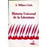 HISTORIA UNIVERSAL DE LA LITERATURA 61 26ED.