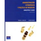 ADMINISTRACION ESTRATEGICA Y POLITICA DE NEGOCIOS 10ED.