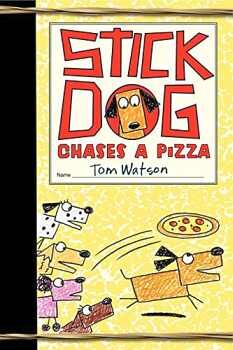 STICK DOG CHASES A PIZZA
