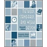 METHODS, STANDARDS AND WORK DESIGN 11ED. INTERNATIONAL ED.