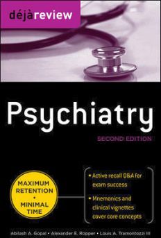 DEJA REVIEW PSYCHIATRY 2ED.