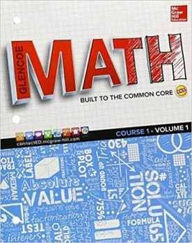 MATH COURSE 1 STUDENT ED VOL 1 2015