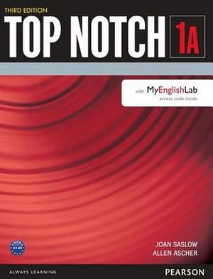 TOP NOTCH 1A 3ED STUDENT BOOK W/MYENGLISHLAB