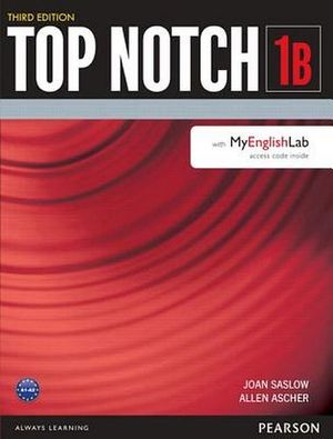 TOP NOTCH 1B 3ED STUDENT BOOK  W/MYENGLISHLAB