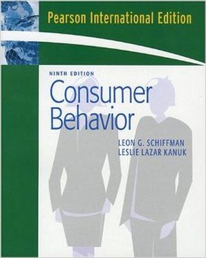 CONSUMER BEHAVIOR 9ED. (INTERNATIONAL EDITION)