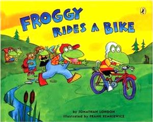 FROGGY RIDES A BIKE