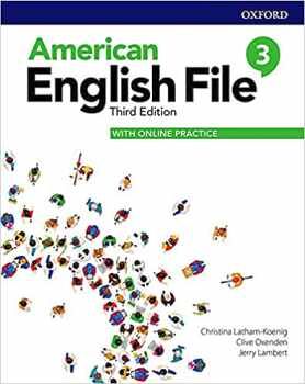 AMERICAN ENGLISH FILE 3ED 3 STUDENT BOOK W/ONLINE PRACTICE