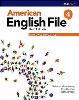 AMERICAN ENGLISH FILE 3ED 4 STUDENT BOOK W/ONLINE PRACTICE
