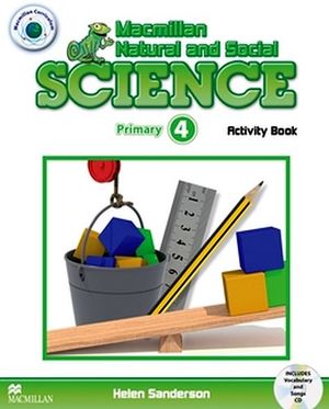 NATURAL & SOCIAL SCIENCES 4 ACTIVITY BOOKW/CD + VOCABULARY