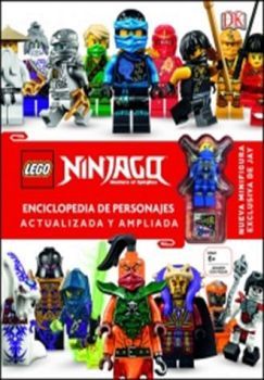 LEGO NINJAGO -ENCICLOPEDIA DE PERSONAJES- (C/FIGURA/EMPASTADO)