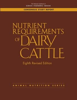 NUTRIENT REQUIREMENTS OF DAIRY CATTLE